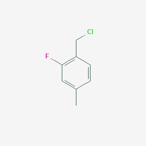 molecular formula C8H8ClF B119544 1-(氯甲基)-2-氟-4-甲基苯 CAS No. 147541-99-9