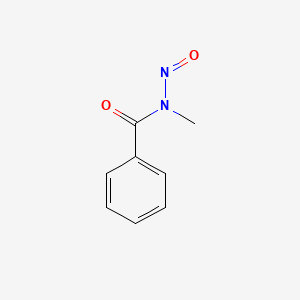 molecular formula C8H8N2O2 B1195445 N-Methyl-N-nitrosobenzamide CAS No. 63412-06-6