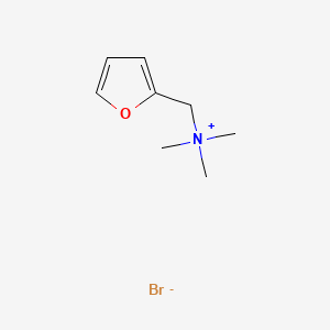 molecular formula C8H14BrNO B1195448 Furtrethonium bromide CAS No. 73664-18-3