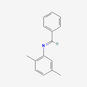 molecular formula C15H15N B11954518 N-Benzylidene-2,5-dimethylaniline CAS No. 46727-16-6