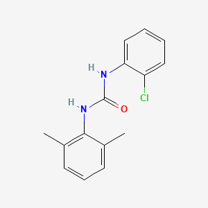 molecular formula C15H15ClN2O B11954551 1-(2-Chlorophenyl)-3-(2,6-dimethylphenyl)urea CAS No. 107676-69-7