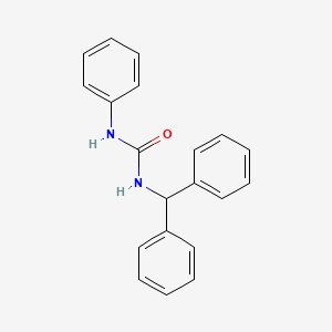 molecular formula C20H18N2O B11954579 1-(Diphenylmethyl)-3-phenylurea CAS No. 137636-01-2