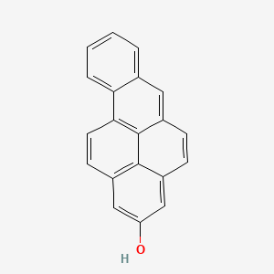 molecular formula C20H12O B1195470 2-Hydroxybenzo(a)pyrene CAS No. 56892-30-9