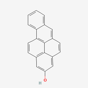 molecular formula C20H12O B1195470 2-Hydroxybenzo[a]pyrene CAS No. 56892-30-9