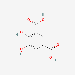 molecular formula C8H6O6 B1195475 4,5-Dihydroxyisophthalic acid CAS No. 4707-77-1