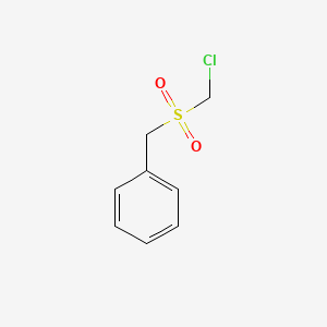 molecular formula C8H9ClO2S B11954750 Benzyl chloromethyl sulfone CAS No. 5335-44-4