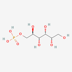 molecular formula C6H15O9P B1195476 Sorbitol-6-phosphate CAS No. 20479-58-7