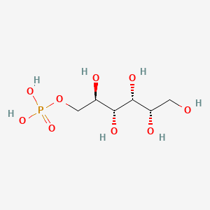 molecular formula C6H15O9P B1195476 D-Sorbitol-6-phosphate CAS No. 20479-58-7