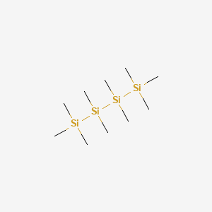molecular formula C10H30Si4 B11954791 Decamethyltetrasilane CAS No. 865-76-9