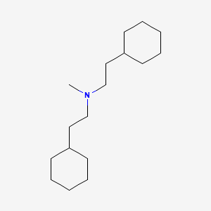 molecular formula C17H33N B1195482 Cyverine CAS No. 4432-75-1