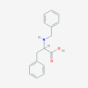 molecular formula C16H17NO2 B11954863 dl-Phenylalanine, N-benzyl- 