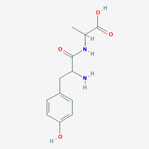 molecular formula C12H16N2O4 B11954901 Tyrosine Alanine dipeptide 