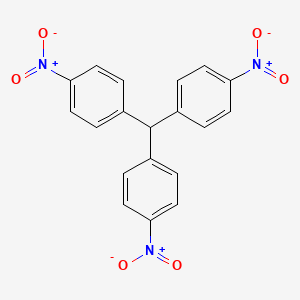 molecular formula C19H13N3O6 B11954918 Tris(4-nitrophenyl)methane CAS No. 603-49-6