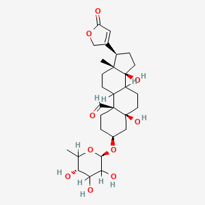 molecular formula C29H42O10 B1195495 Deglucocheirotoxin CAS No. 4336-94-1