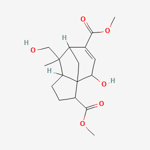 molecular formula C17H24O6 B11954970 Dimethyl shelloate CAS No. 98818-77-0