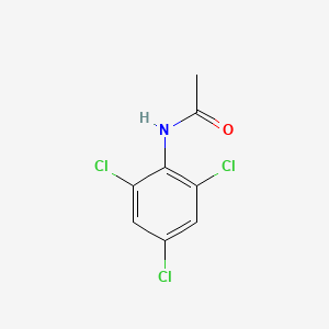 molecular formula C8H6Cl3NO B11954979 N-(2,4,6-Trichlorophenyl)acetamide CAS No. 607-94-3