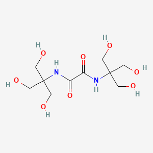 molecular formula C10H20N2O8 B11954991 N,N'-bis[tris(hydroxymethyl)methyl]ethanediamide 