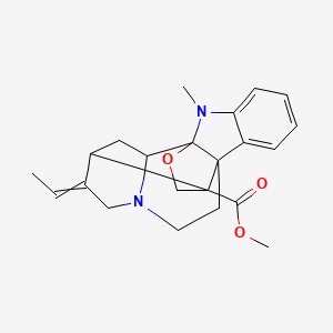 Methyl 14-ethylidene-2-methyl-18-oxa-2,12-diazahexacyclo[13.3.2.01,9.03,8.09,16.012,19]icosa-3,5,7-triene-16-carboxylate