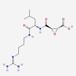 molecular formula C15H27N5O5 B1195508 e-64 