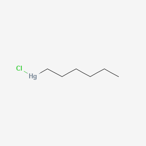 molecular formula C6H13ClHg B11955177 n-Hexylmercuric chloride CAS No. 17774-09-3