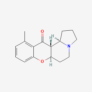 molecular formula C16H19NO2 B1195521 (+)-Elaeocarpine 