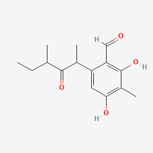 molecular formula C15H20O4 B1195522 Ascosalitoxin CAS No. 152982-97-3