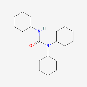 molecular formula C19H34N2O B11955221 1,1,3-Tricyclohexylurea CAS No. 5765-56-0