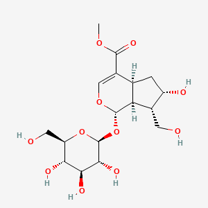 molecular formula C17H26O11 B1195523 10-Hydroxyloganin 