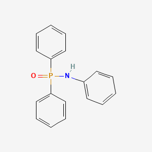 molecular formula C18H16NOP B11955252 N,P,P-triphenylphosphinic amide 
