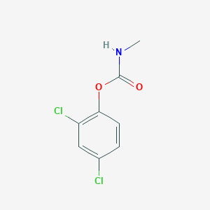 molecular formula C8H7Cl2NO2 B11955284 2,4-dichlorophenyl N-methylcarbamate CAS No. 3942-56-1