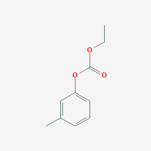 molecular formula C10H12O3 B11955297 Carbonic acid, ethyl 3-methylphenyl ester 