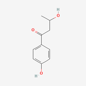 molecular formula C10H12O3 B11955329 3-Hydroxy-1-(4-hydroxyphenyl)butan-1-one CAS No. 829-44-7