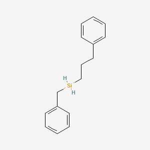 molecular formula C16H20Si B11955366 Benzyl(3-phenylpropyl)silane CAS No. 195141-19-6