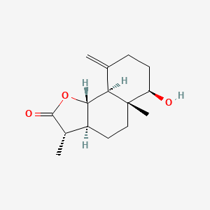 molecular formula C15H22O3 B1195541 Dihydroreynosin CAS No. 32223-12-4
