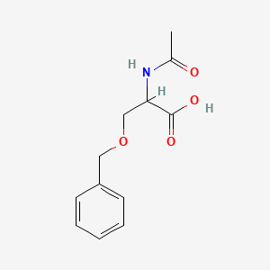 molecular formula C12H15NO4 B11955429 N-Acetyl-O-benzylserine 