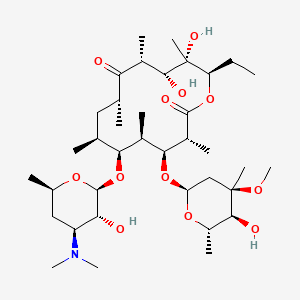 molecular formula C37H67NO12 B1195551 6-Deoxyerythromycin A CAS No. 135361-13-6