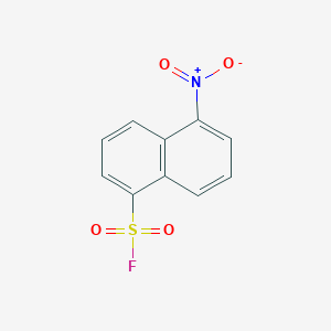 molecular formula C10H6FNO4S B11955558 5-nitronaphthalene-1-sulfonyl Fluoride CAS No. 108045-25-6
