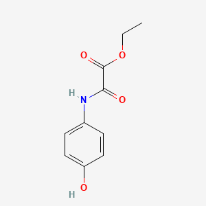 molecular formula C10H11NO4 B11955588 Ethyl 4-hydroxyoxanilate CAS No. 40821-49-6