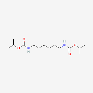 molecular formula C14H28N2O4 B11955674 N,N'-Hexamethylenebis(isopropyl carbamate) CAS No. 10563-40-3