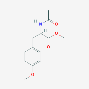 molecular formula C13H17NO4 B11955736 N-Acetyl-O-methyl-L-tyrosine methyl ester 