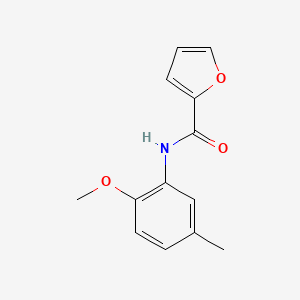 molecular formula C13H13NO3 B11955915 N-(2-methoxy-5-methylphenyl)furan-2-carboxamide 