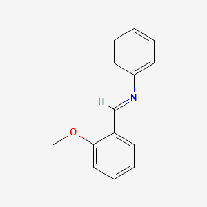 molecular formula C14H13NO B11955988 1-(2-methoxyphenyl)-N-phenylmethanimine CAS No. 3369-37-7