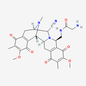 molecular formula C28H31N5O7 B1195599 Saframycin-Yd2 CAS No. 98205-61-9
