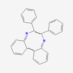 molecular formula C26H18N2 B11956153 6,7-Diphenyldibenzo[e,g][1,4]diazocine CAS No. 33283-30-6