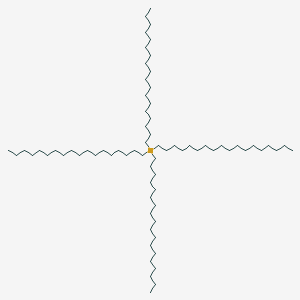 molecular formula C72H148Si B11956199 Tetraoctadecylsilane 