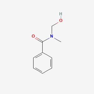 molecular formula C9H11NO2 B1195620 N-Hydroxymethyl-N-methylbenzamide CAS No. 87489-99-4