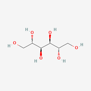 molecular formula C6H14O6 B1195621 L-Mannitol CAS No. 643-01-6