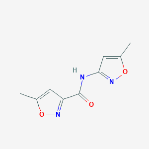 molecular formula C9H9N3O3 B1195625 5-methyl-N-(5-methyl-3-isoxazolyl)-3-isoxazolecarboxamide 