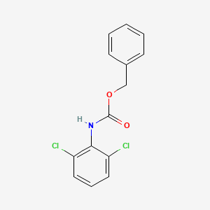 molecular formula C14H11Cl2NO2 B11956305 Benzyl N-(2,6-dichlorophenyl)carbamate 