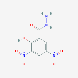 molecular formula C12H7N5O9 B119564 Nifursol CAS No. 955-07-7